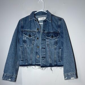 Reformation Denim Jean Jacket size XS